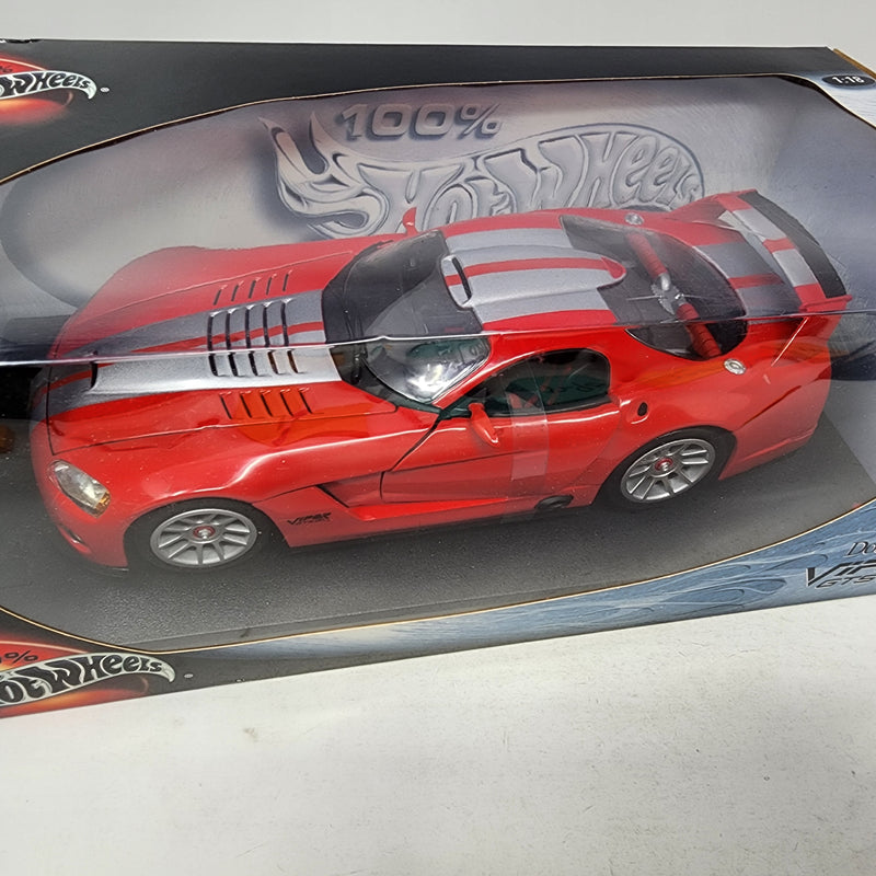 Dodge Viper GTS-R * Red * 100% Hot Wheels 1/18 Scale