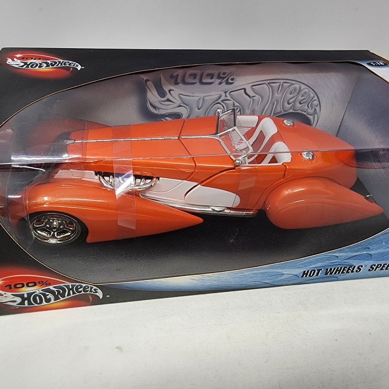 HW Speedster * 100% Hot Wheels 1/18 Scale