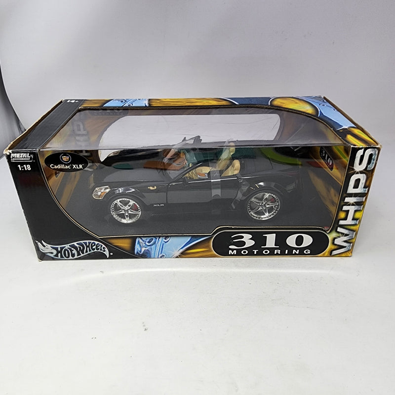 Cadillac XLR * BLACK * Hot Wheels 1/18 Scale 310 Motoring WHIPS