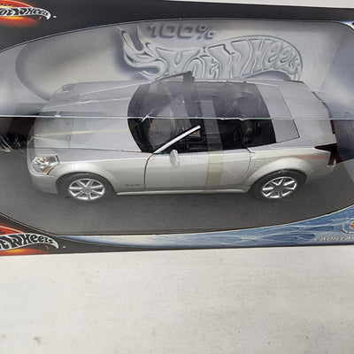 Cadillac XLR * Silver * 100% Hot Wheels 1/18 Scale