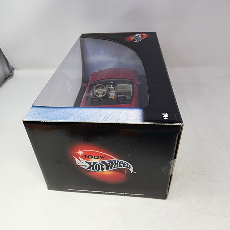 Cadillac XLR * BURGUNDY * 100% Hot Wheels 1/18 Scale