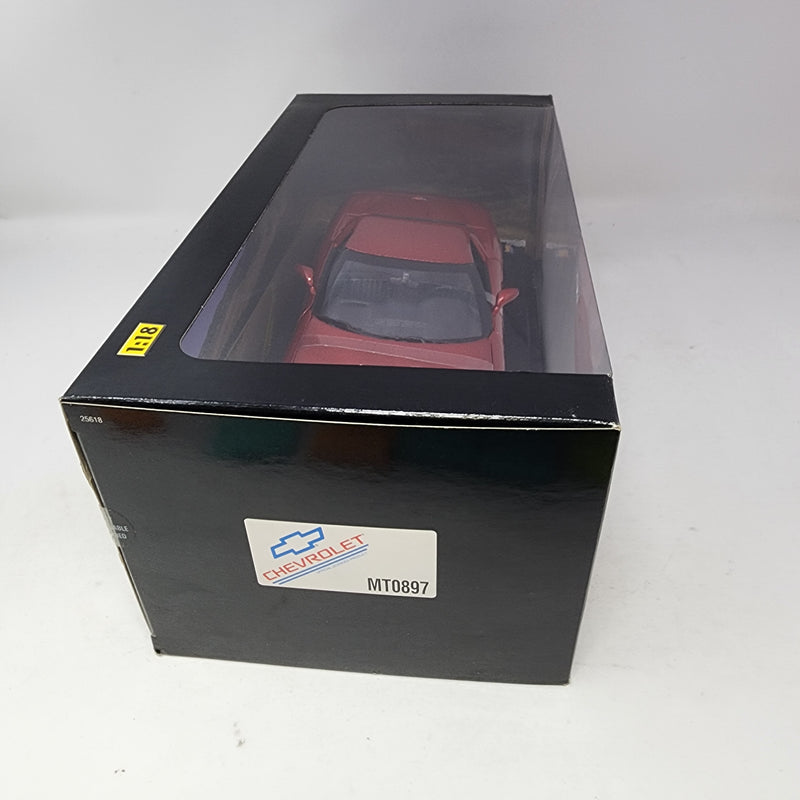 C5 Chevrolet Corvette * Candy RED * Hot Wheels Collectibles 1/18 Scale