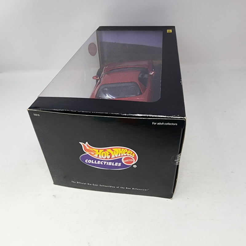 C5 Chevrolet Corvette * Candy RED * Hot Wheels Collectibles 1/18 Scale