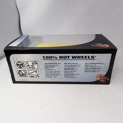 Customized VW Drag Bus * YELLOW * 100% Hot Wheels 1/18 Scale