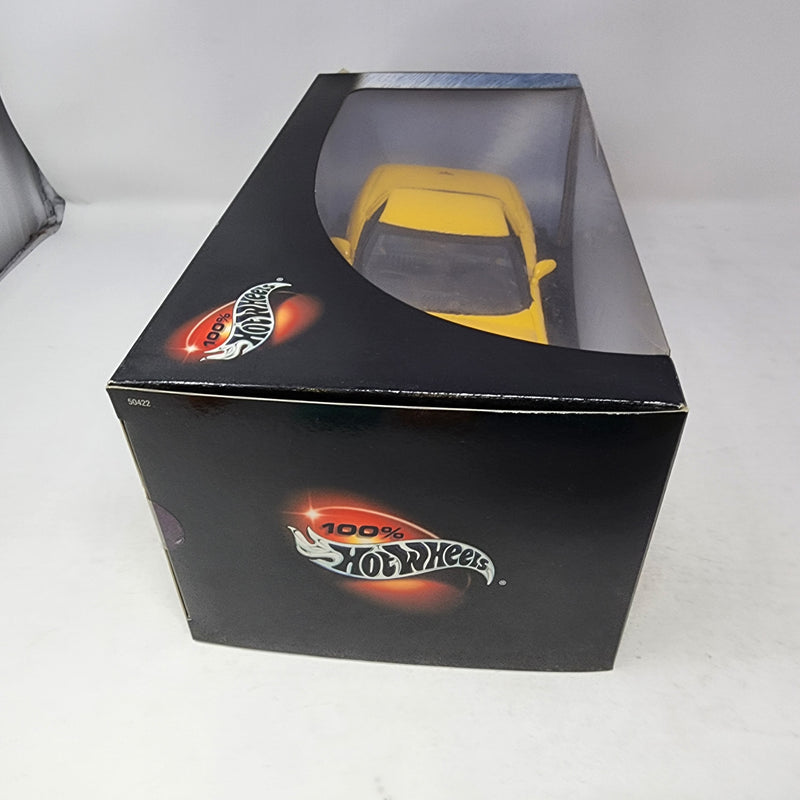 C5 Corvette * Yellow * 100% Hot Wheels 1/18 Scale