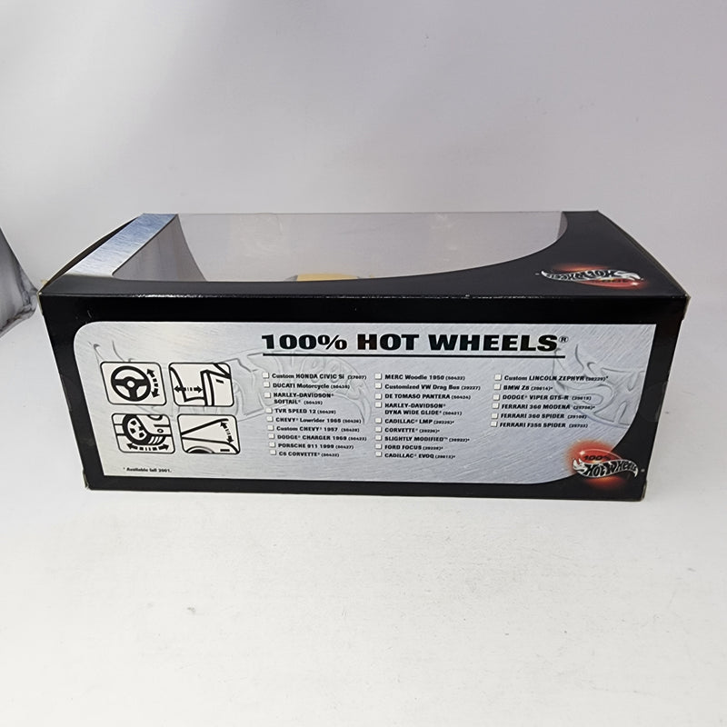 C5 Corvette * Yellow * 100% Hot Wheels 1/18 Scale