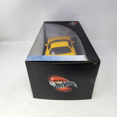C5 Corvette * Yellow * 100% Hot Wheels 1/18 Scale