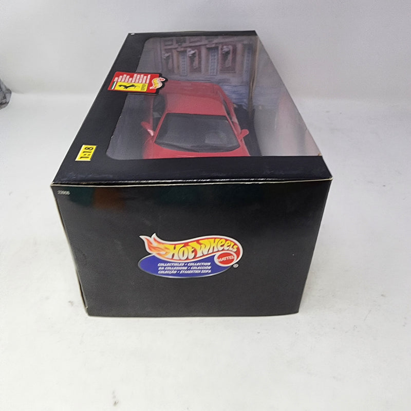 1994 Ferrari F355 Berlinetta * RED * Hot Wheels 1/18 Scale Collectibles