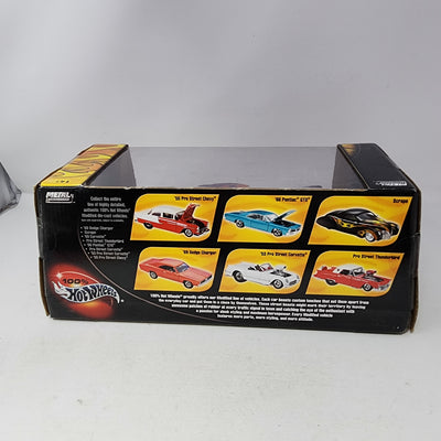 Pro Street Chevy Corvette Modified * Purple w/ Flames * 100% Hot Wheels 1/18 Scale