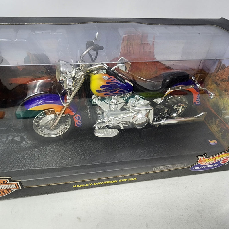Harley-Davidson Softail * Hot Wheels 1/10 Scale