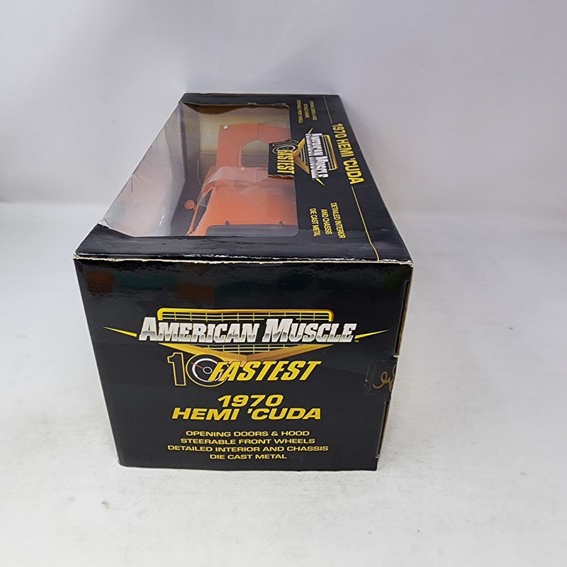 1970 Hemi Cuda * ERTL Collectibles 1/18 Scale American Muscle 10 Fastest