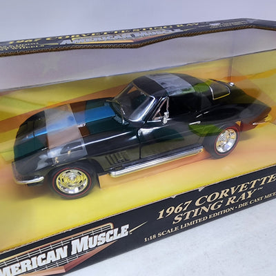1967 Corvette Sting Ray * Green * ERTL Collectibles 1/18 Scale American Muscle