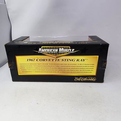 1967 Corvette Sting Ray * Green * ERTL Collectibles 1/18 Scale American Muscle