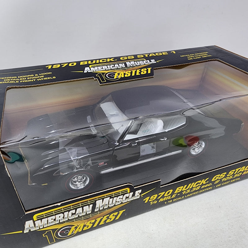 1970 Buick GS Stage 1 * ERTL Collectibles 1/18 Scale American Muscle 10 Fastest