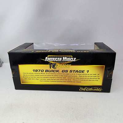 1970 Buick GS Stage 1 * ERTL Collectibles 1/18 Scale American Muscle 10 Fastest