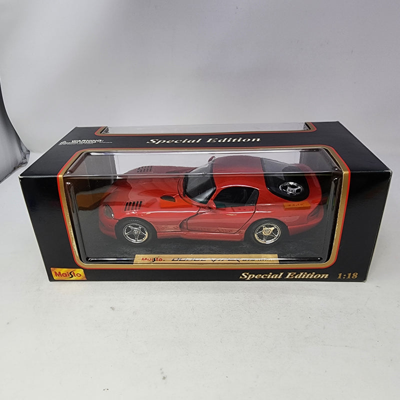 1997 Dodge Viper GTS * Maisto Special Edition 1/18 Scale