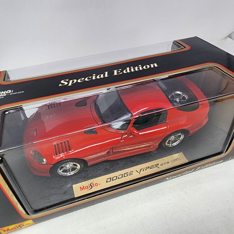 1997 Dodge Viper GTS * Maisto Special Edition 1/18 Scale