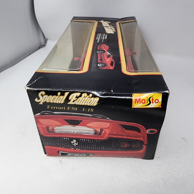 Ferrari F50 * Red * Maisto Special Edition 1/18 Scale