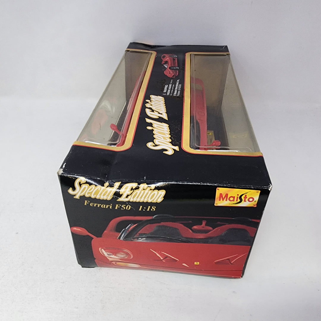 Ferrari F50 * Red * Maisto Special Edition 1/18 Scale