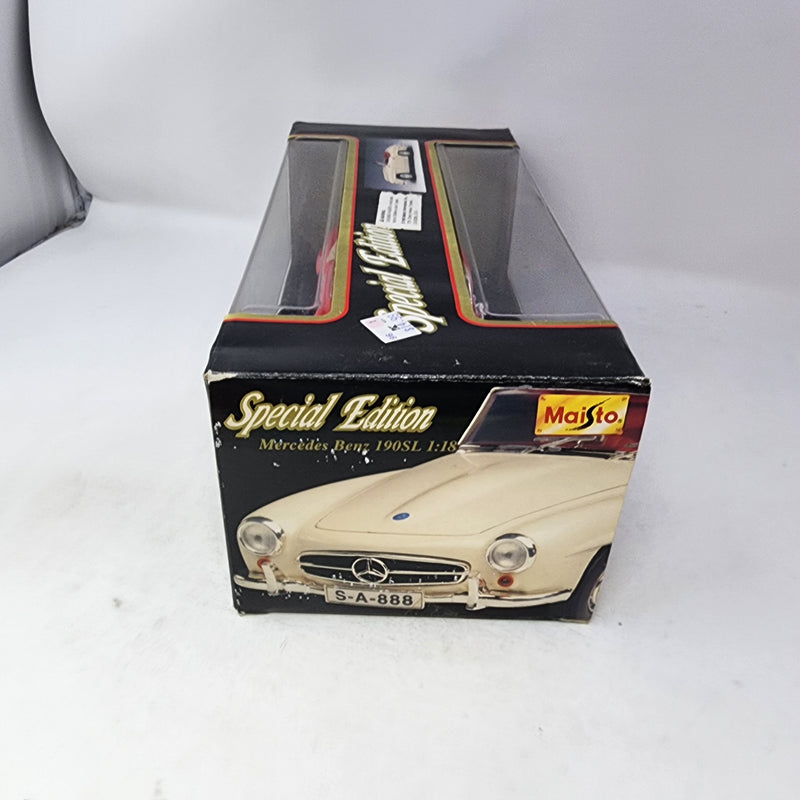 Mercedes-Benz 190SL * RED * Maisto Special Edition 1/18 Scale