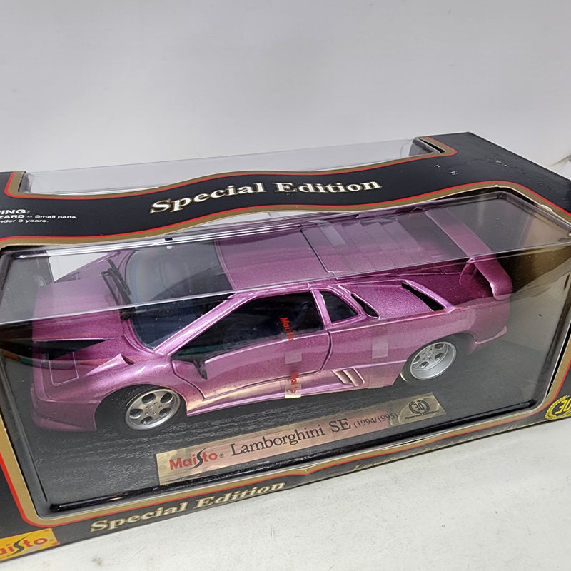 Lamborghini SE * Purple * Maisto Special Edition 1/18 Scale