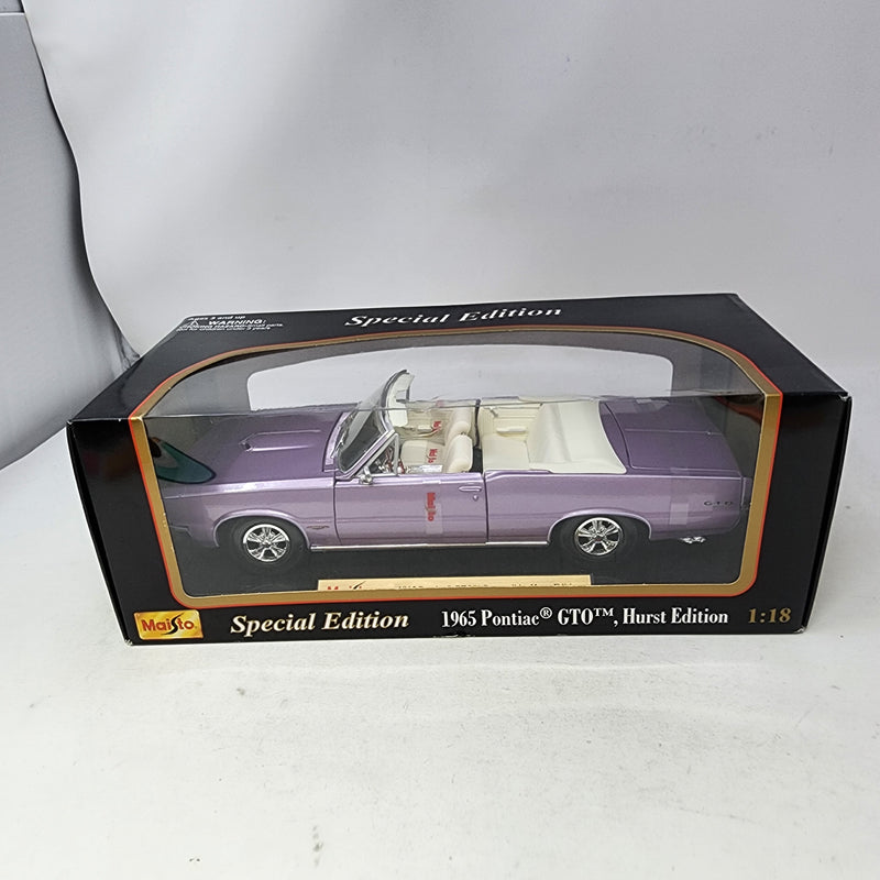 1965 Pontiac GTO Hurst Edition * Maisto Special Edition 1/18 Scale