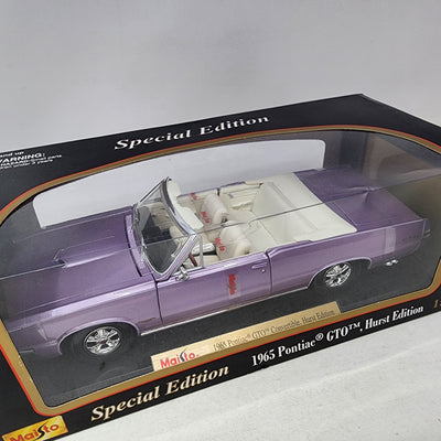1965 Pontiac GTO Hurst Edition * Maisto Special Edition 1/18 Scale