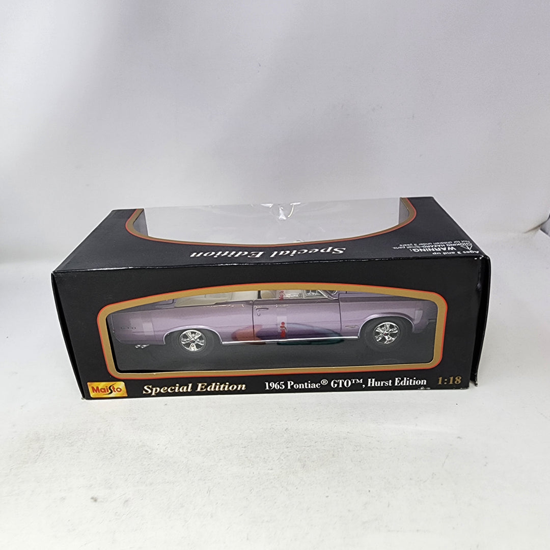1965 Pontiac GTO ミニカー Maisto 1:18 Maisto 1/18 Special Edition 1965 Pontiac GTO (Hurst Edition