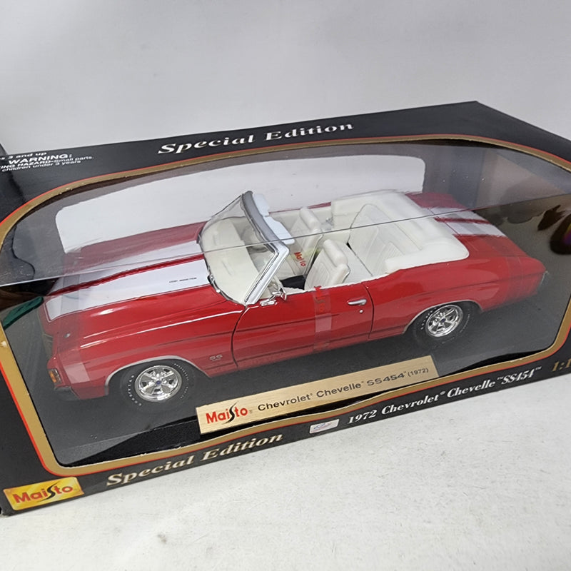 1972 Chevrolet Chevelle SS 454 * Maisto Special Edition 1/18 Scale