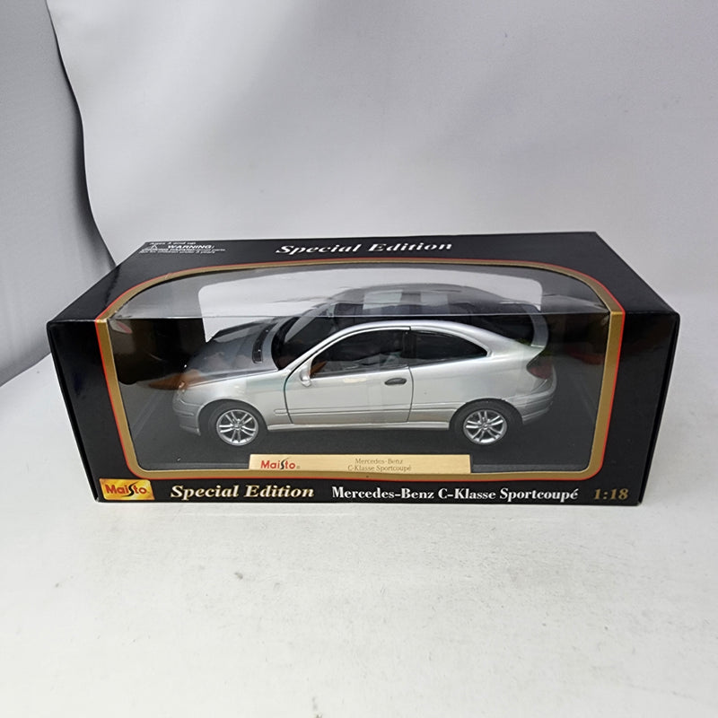 Mercedes-Benz C-Klasse Sport Coupe * Maisto Special Edition 1/18 Scale