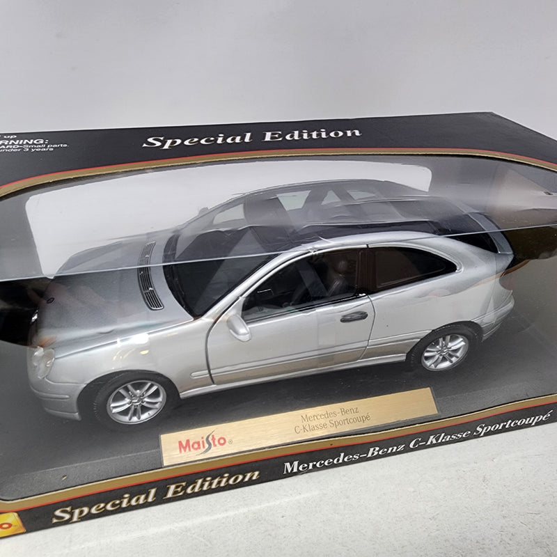 Mercedes-Benz C-Klasse Sport Coupe * Maisto Special Edition 1/18 Scale