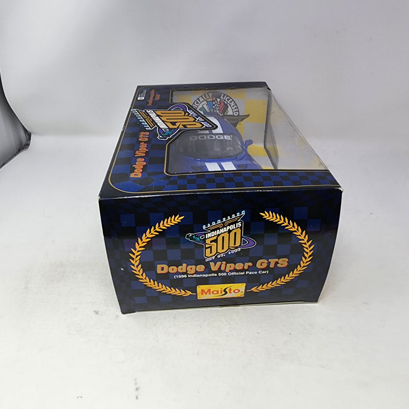 Dodge Viper GTS Indy 500 * Maisto Special Edition 1/18 Scale