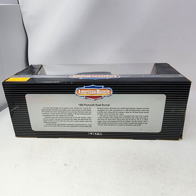 1969 Plymouth Road Runner * BLUE * ERTL American Muscle Edition 1/18 Scale