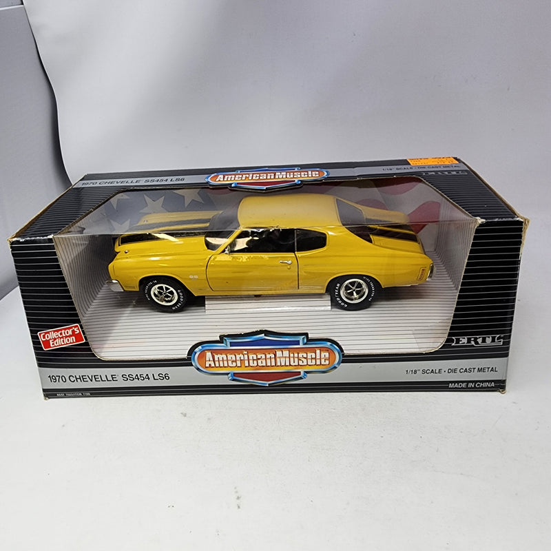 1970 Chevelle SS454 LS6 * ERTL American Muscle Edition 1/18 Scale