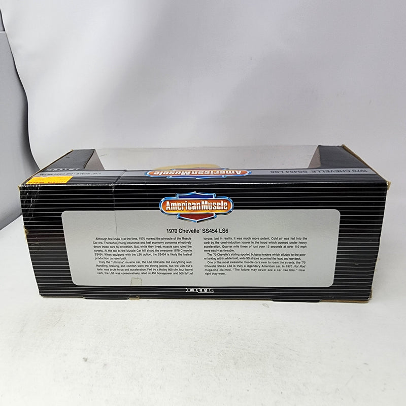 1970 Chevelle SS454 LS6 * ERTL American Muscle Edition 1/18 Scale