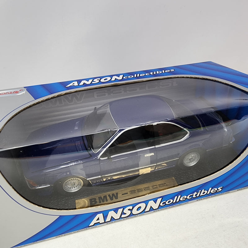 BMW 635 CSi * Anson Collectibles 1/18 Scale