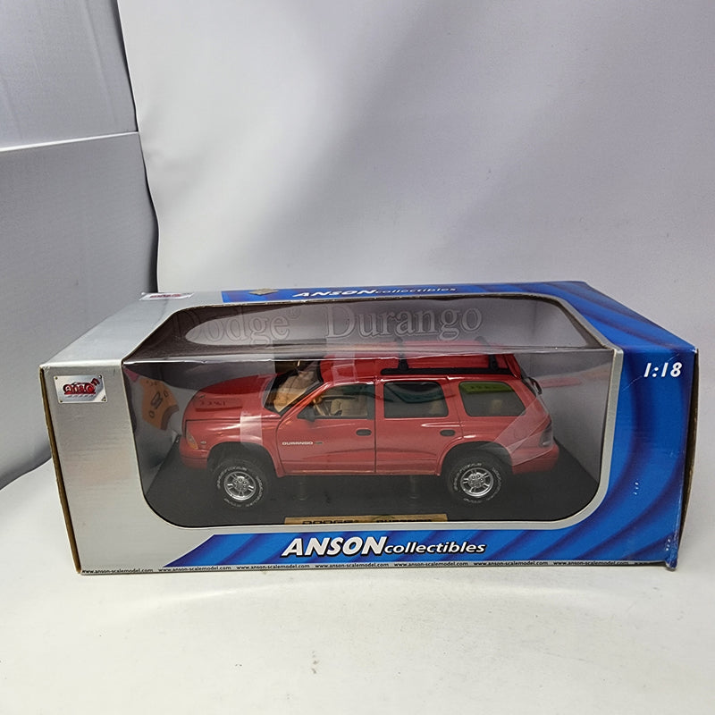 Dodge Durango * RARE RED* Anson Collectibles 1/18 Scale