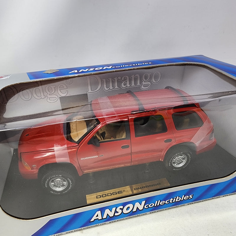 Dodge Durango * RARE RED* Anson Collectibles 1/18 Scale