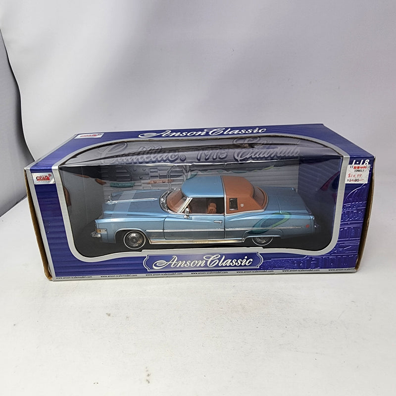 1973 Cadillac Eldorado * Anson Collectibles 1/18 Scale