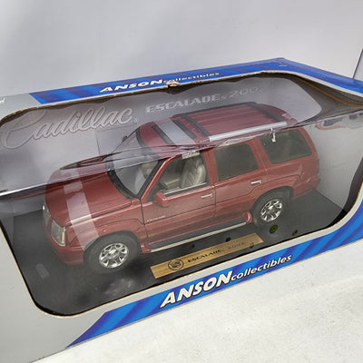 Cadillac Escalade * Burgundy * Anson Collectibles 1/18 Scale