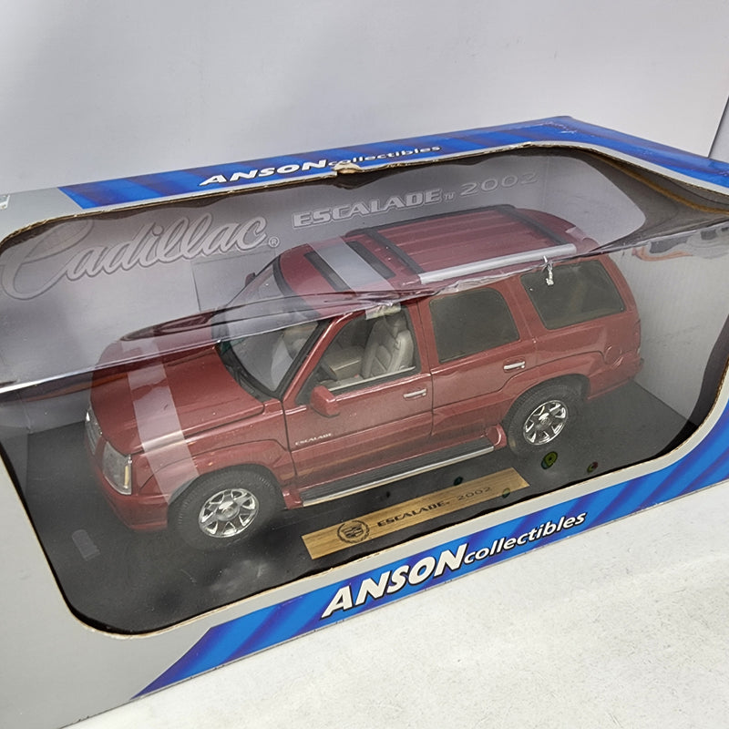 Cadillac Escalade * Burgundy * Anson Collectibles 1/18 Scale