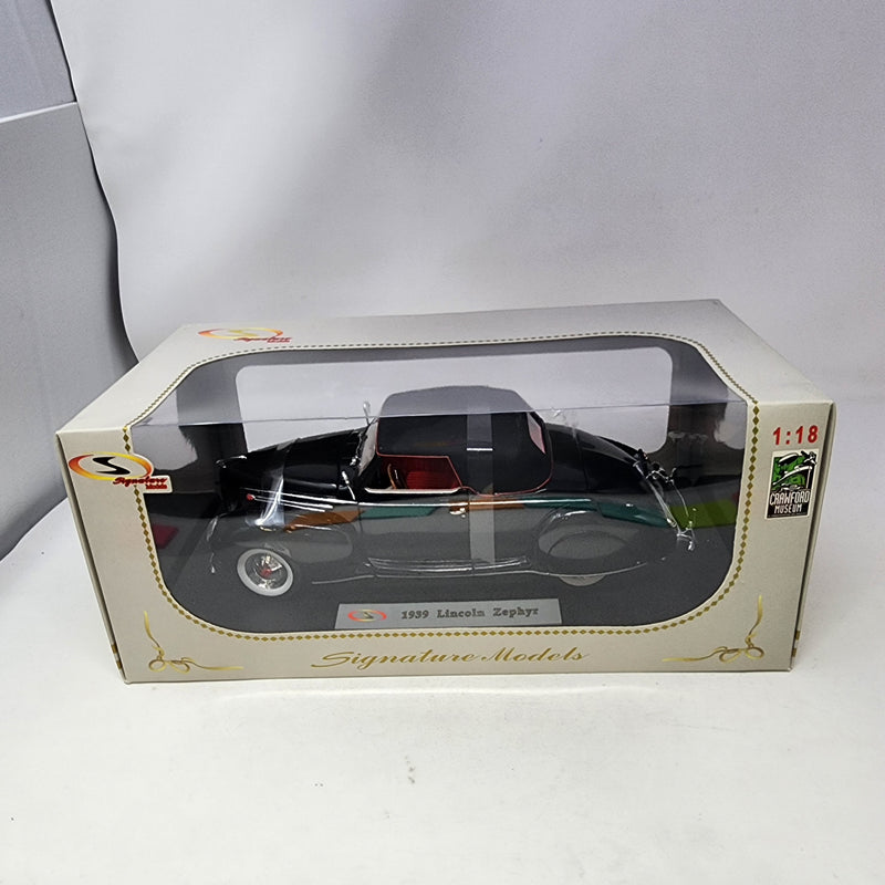 1939 Lincoln Zephyr * Signature Models 1/18 Scale