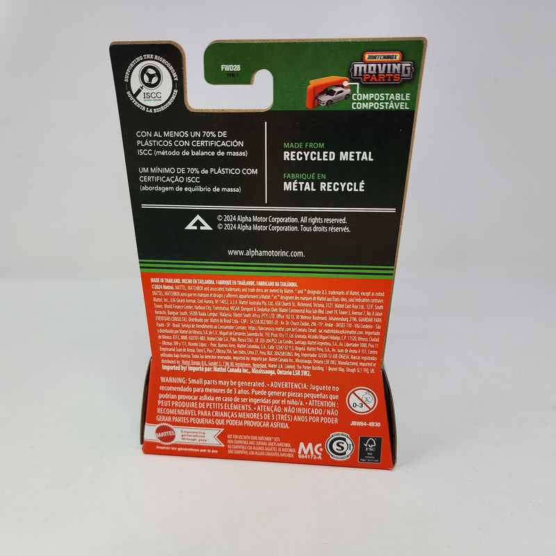 Alpha Wolf Electric Truck * Red * 2025 Matchbox Moving Parts Case E