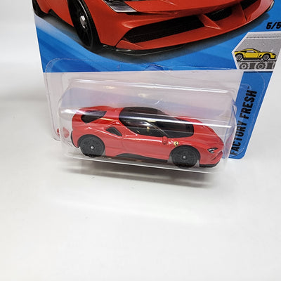 Ferrari SF90 Stradale #191 * RED * 2025 Hot Wheels  NEW! K Case