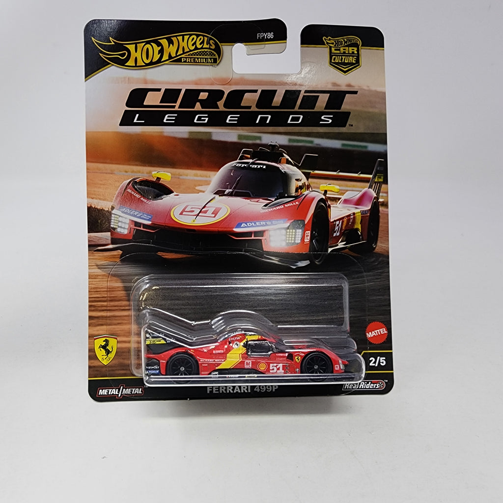 Ferrari 499P * 2025 Hot Wheels Car Culture Circuit Legends Case K