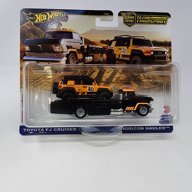 Toyota FJ Cruiser & Horizon Hauler * 2025 Hot Wheels Team Transport Case G