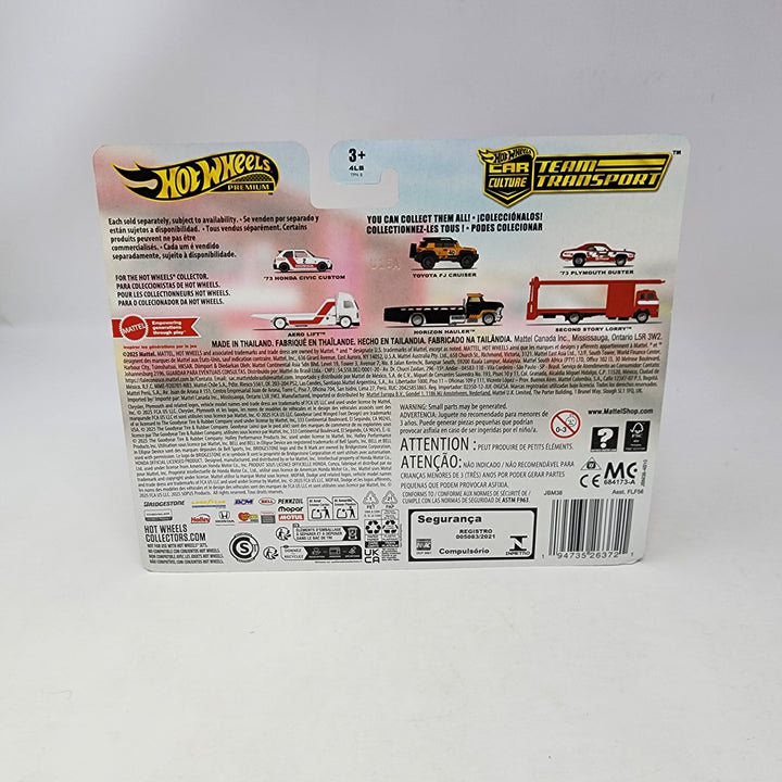 73 プリマス ダスター & セカンド ストーリー ローリー ヨドバシ.com - マテル Mattel JBM38 ホットウィール チーム