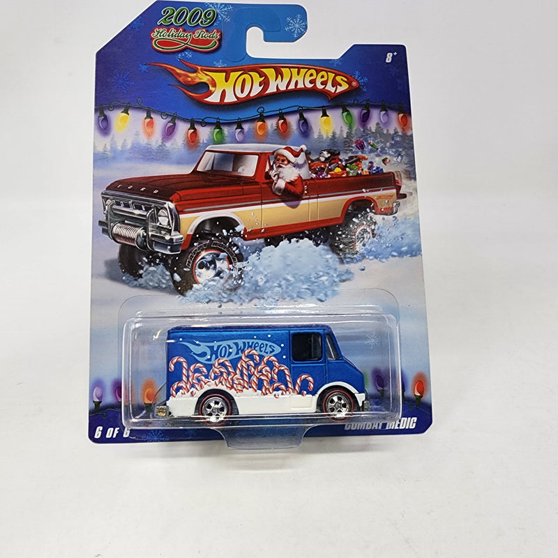 Combat Medic * Blue * Hot Wheels Holiday Rods 2009