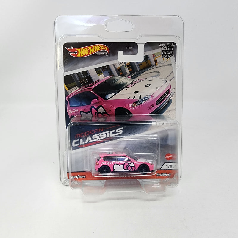 Honda Civic EG Hello Kitty * Hot Wheels Car Culture Modern Classics