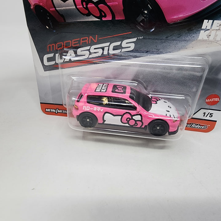 Honda Civic EG Hello Kitty * Hot Wheels Car Culture Modern